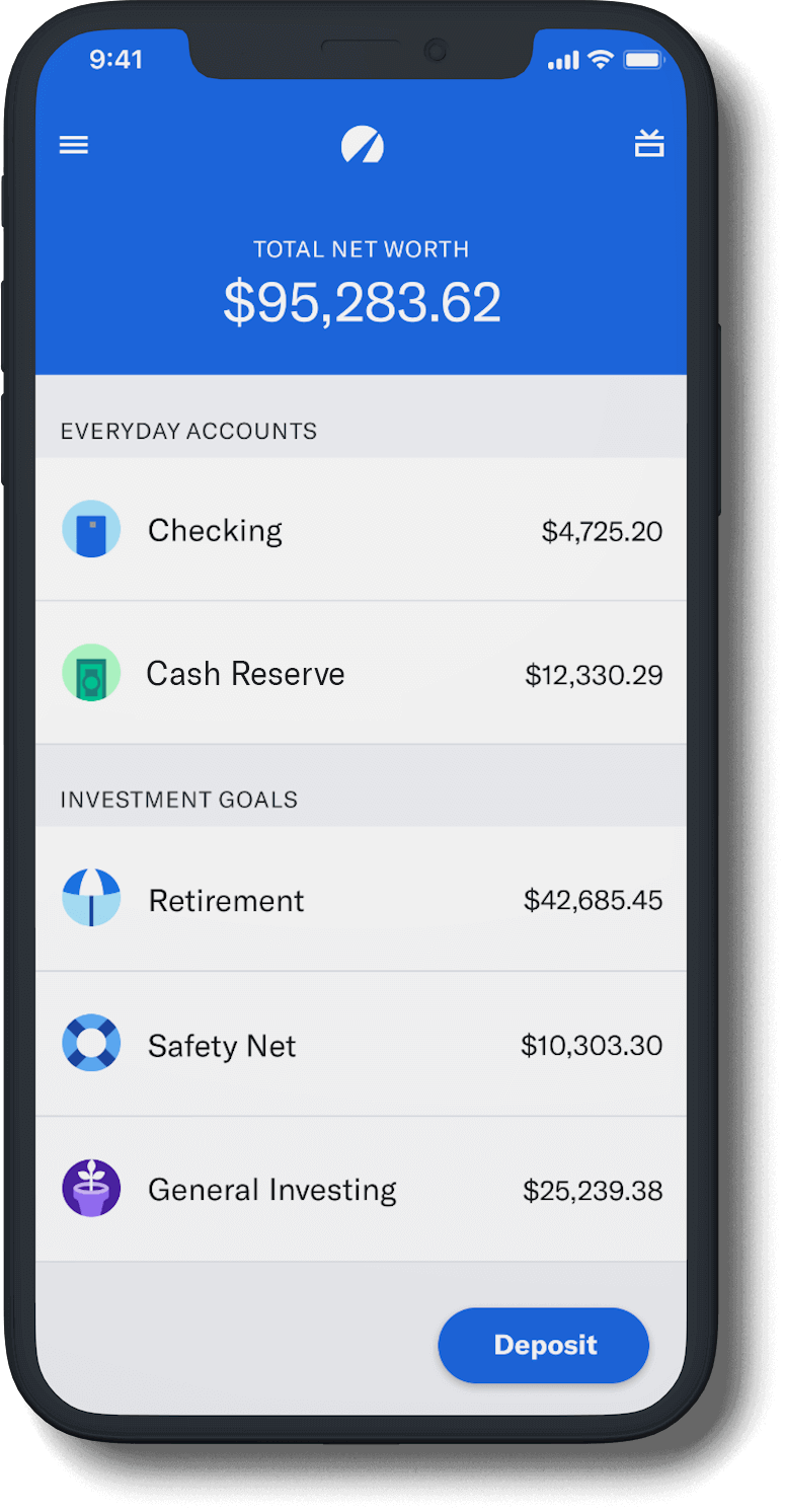 A smartphone displaying the app summary screen